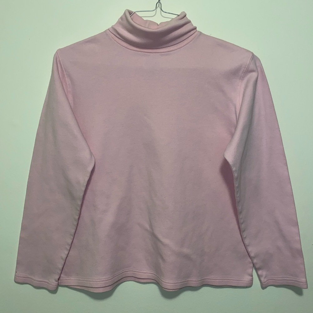 Pink Turtleneck